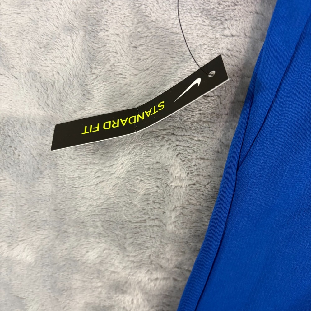 Nike Sideline Dri-Fit Polo Mens Size XLT Royal Blue CT4581-480 Standard Fit NEW - Picture 7 of 9